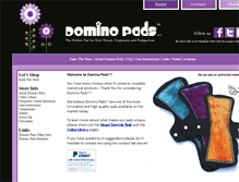 Tablet Screenshot of dominopads.com